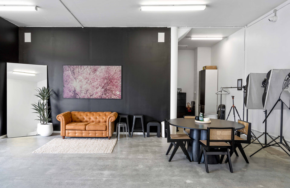 Inside Grab Studio, Brookvale